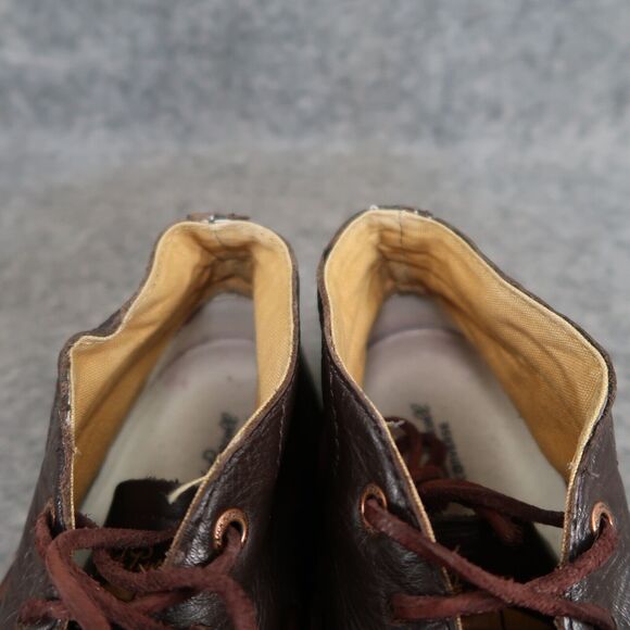 Converse Shoes Mens 8.5 Sneakers Jack Purcell Boat Mid Leather Brown Womens 10 - Picture 16 of 16